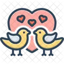 Lovebirds Love Bird Icon