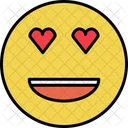 Loved Emoji Emoticon Icon