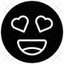 Smiley Emoticon Loved Emoji Icon