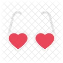 Loveglasses Goggles Heart Icon