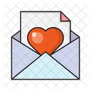 Loveletter Message Valentine Icon