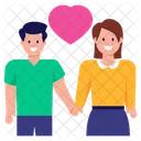 Lovely Spouse Lovely Couple Relationship Icon