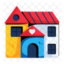 Lovely Home Lovely House Family Home Icon