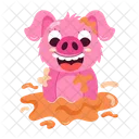 Lovely Pig  Icon