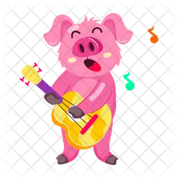 Lovely Pig  Icon