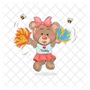 Cute Happy Teddy 아이콘