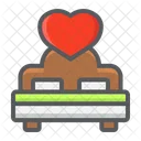Bed Heart Sex Icon