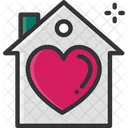 M Home Lover House Love Home Icon