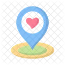 Loves Destination Pin Location Icon