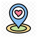 Loves Destination Pin Location Icon