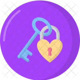 Loves lock  Icon