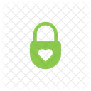 Heart Lock Love Heart Icon