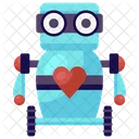 Lovey Robot Favorite Robot Romantic Robot Icon