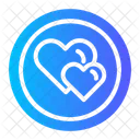 Loving Heart Love And Romance Icon