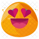 Loving Emoji Face Icon