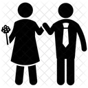 Loving Couple Happy Couple Romantic Couple Icon