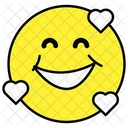 Loving Emoji Emoticon Smiley Icon