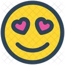 Emoji Love Heart Icon