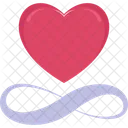Loving Heart Day Forever Icon