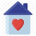 Loving Home Sweet Home Lovely Hut Icon