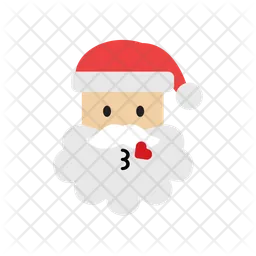 Loving santa claus  Icon