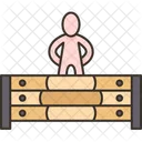 Low Wall Obstacle Icon