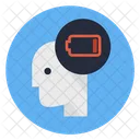 Low Battery Energy Fatigued Icon