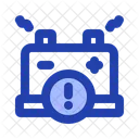 Warning Electric Simple Icon