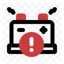 Warning Electric Simple Icon