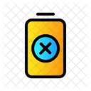 Battery Cross Device Icon