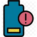 Low Battery Energy Storage Charging Icon