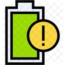 Low Battery Low Battery Level Warning Sign Icon