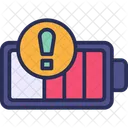 Low Battery Warning Charge Icon