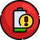 Low Battery Notification  Icon
