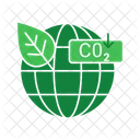 Low Carbon Footprint Carbon Emissions Reduction Sustainable Practices Icon