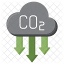Low Co 2 Decrease Carbon Dioxide Carbon Dioxide Icon