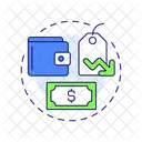 Low costs for users  Icon
