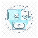 Low costs for users  Icon