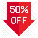 Low Discount Sale Discount Icon