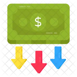 Low Dollar Value  Icon