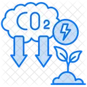 Low emission  Icon