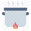 Low Heat Flame Kitchen Icon
