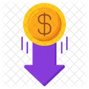 Low Money  Icon