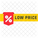 Low Price Low Price Badge Less Price Symbol