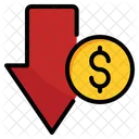 Low Price Arrow Cash Icon