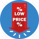 Low Price Discount  Icon