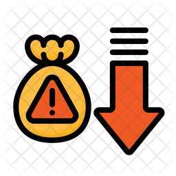Low risk Icon - Download in Colored Outline Style
