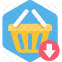 Low Shopping Cart Icon