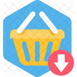 Low Shopping  Icon