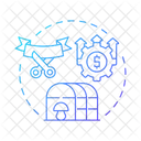 Low startup costs  Icon